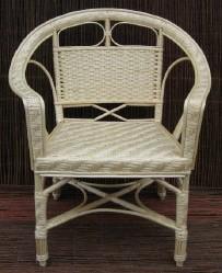 Fotel kr�lewski, jasny. szer.g��b.wys. 72x53x43/85, siedzisko: 42x42. 