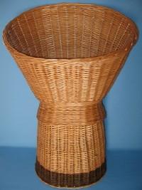 Kosz ekspozycyjny. szer.g��b.wys. podstawa 50x42 wys. 49, g�ra 70x60 wys prz�d 80 ty� 105