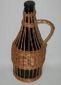 Oplot wiklinowy butelki z uchwytem. 11x25,